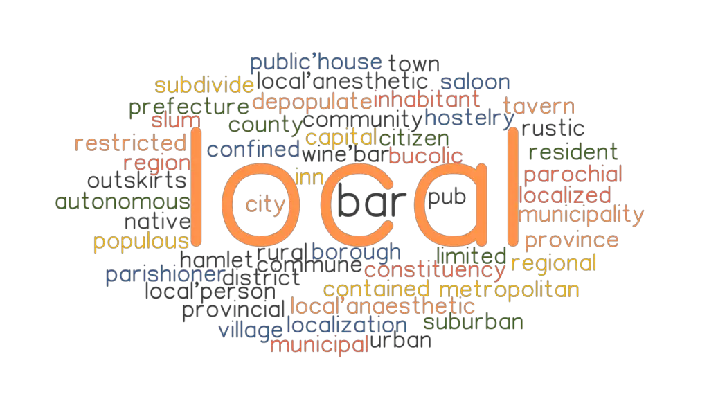 LOCAL Synonyms And Related Words What Is Another Word For LOCAL 