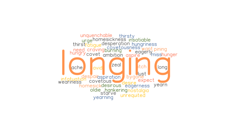 What Is A Synonym For Longing