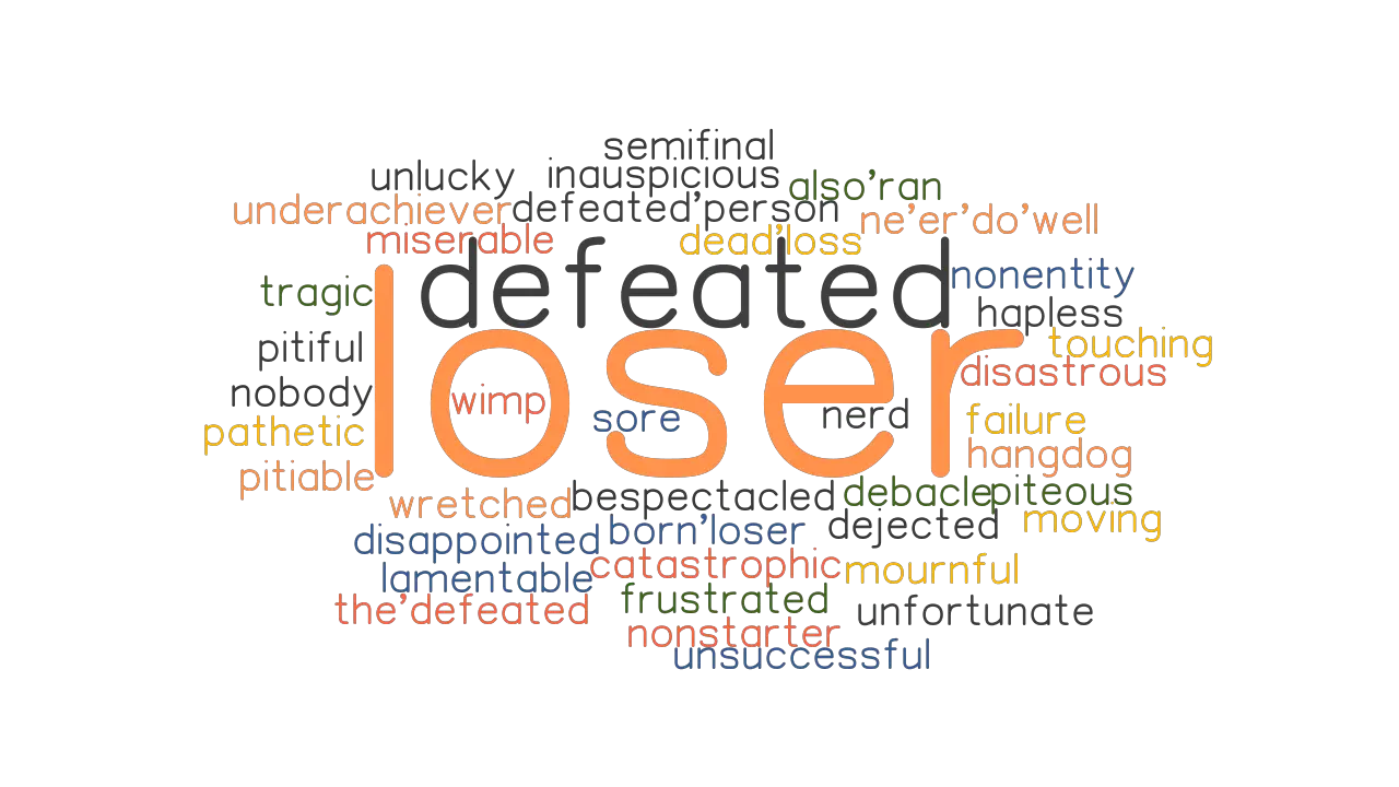 LOSER Synonyms And Related Words What Is Another Word For LOSER GrammarTOP