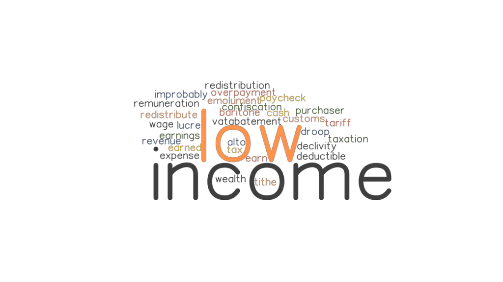 LOW INCOME Synonyms And Related Words What Is Another Word For LOW INCOME GrammarTOP