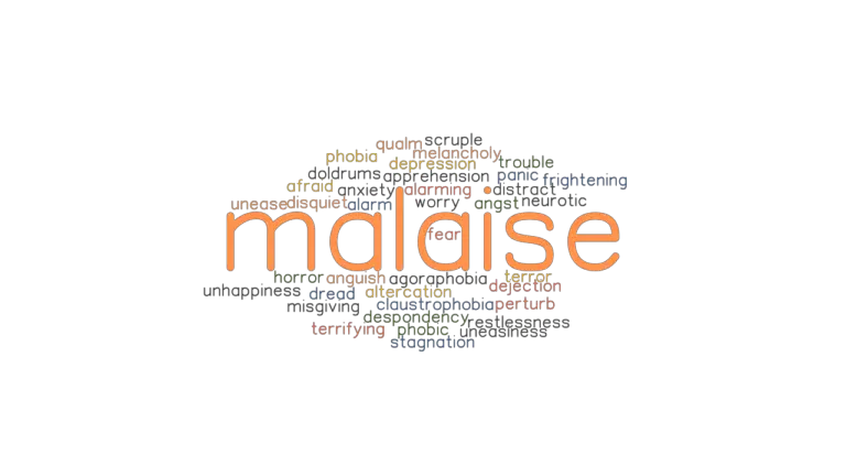 MALAISE: Synonyms and Related Words. What is Another Word for MALAISE