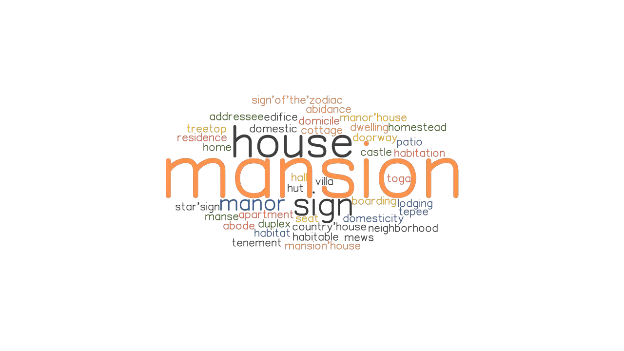 MANSION Synonyms And Related Words What Is Another Word For MANSION 