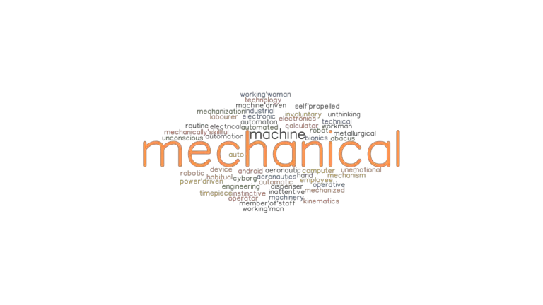 Another Word For Mechanical Engineer