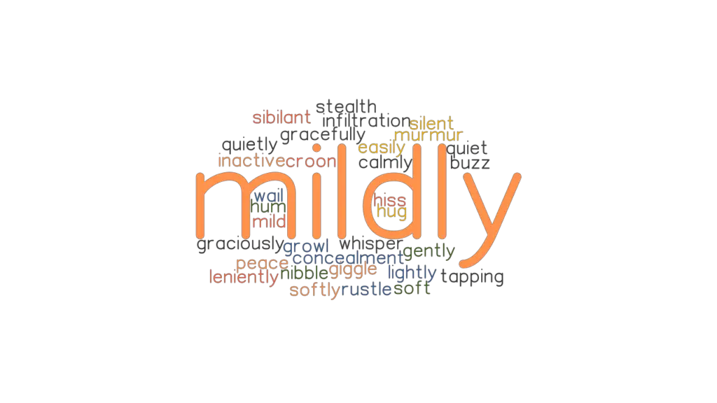 MILDLY: Synonyms and Related Words. What is Another Word for MILDLY ...