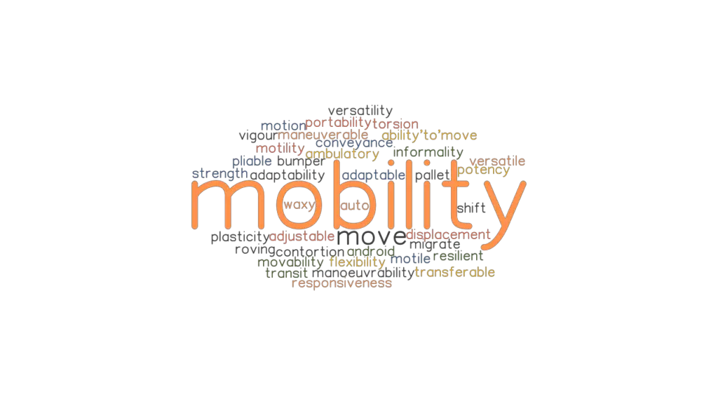 mobility synonym