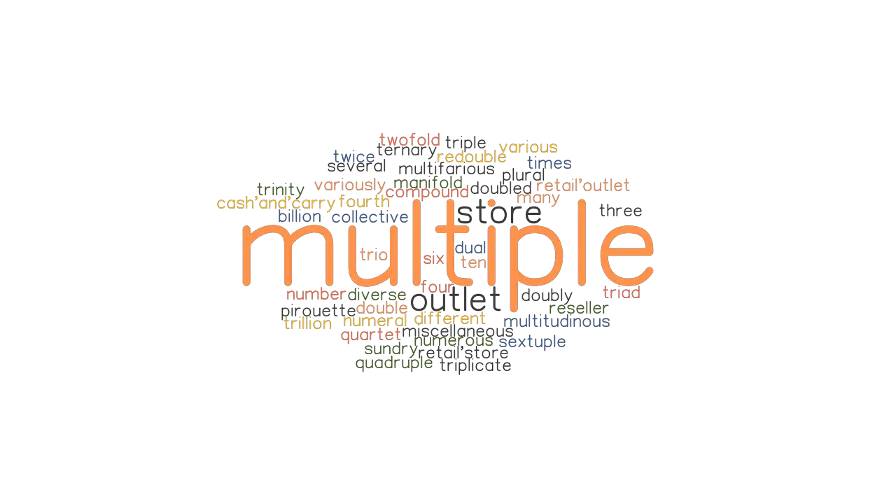 MULTIPLE Synonyms And Related Words What Is Another Word For MULTIPLE 