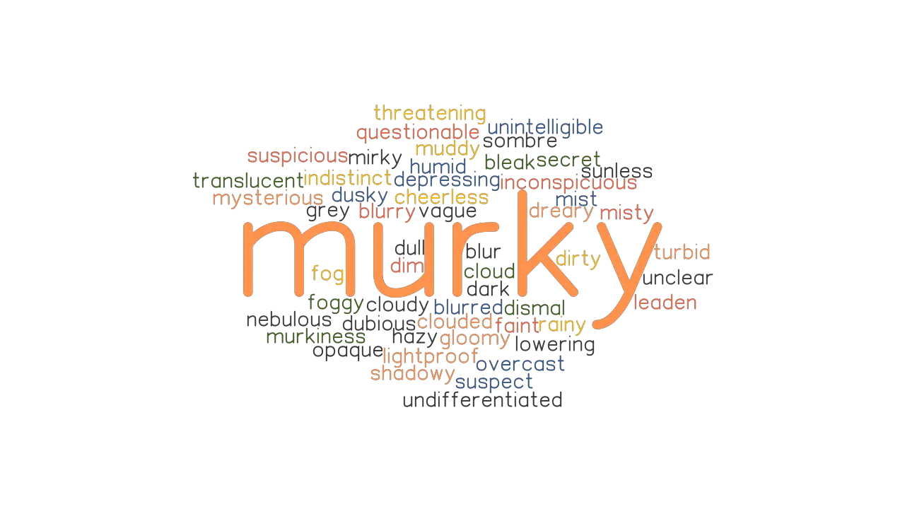 MURKY Synonyms And Related Words What Is Another Word For MURKY 