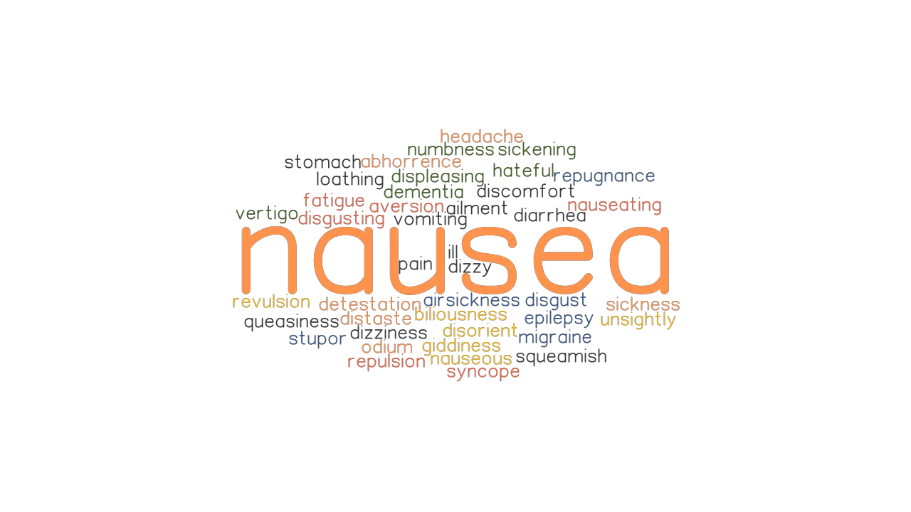 NAUSEA Synonyms and Related Words. What is Another Word for NAUSEA ...
