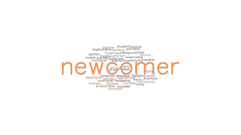 What Is A Another Word For Newcomer