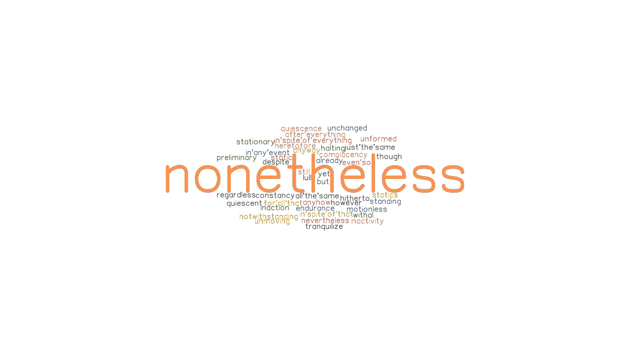 NONETHELESS Synonyms And Related Words What Is Another Word For 