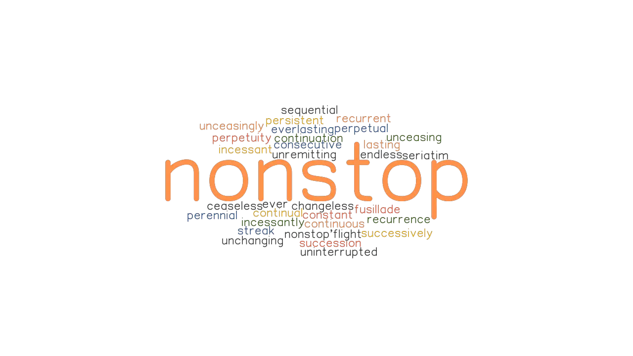 NONSTOP Synonyms And Related Words What Is Another Word For NONSTOP 