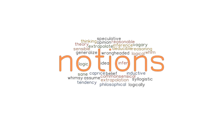 NOTIONS Synonyms And Related Words What Is Another Word For NOTIONS 