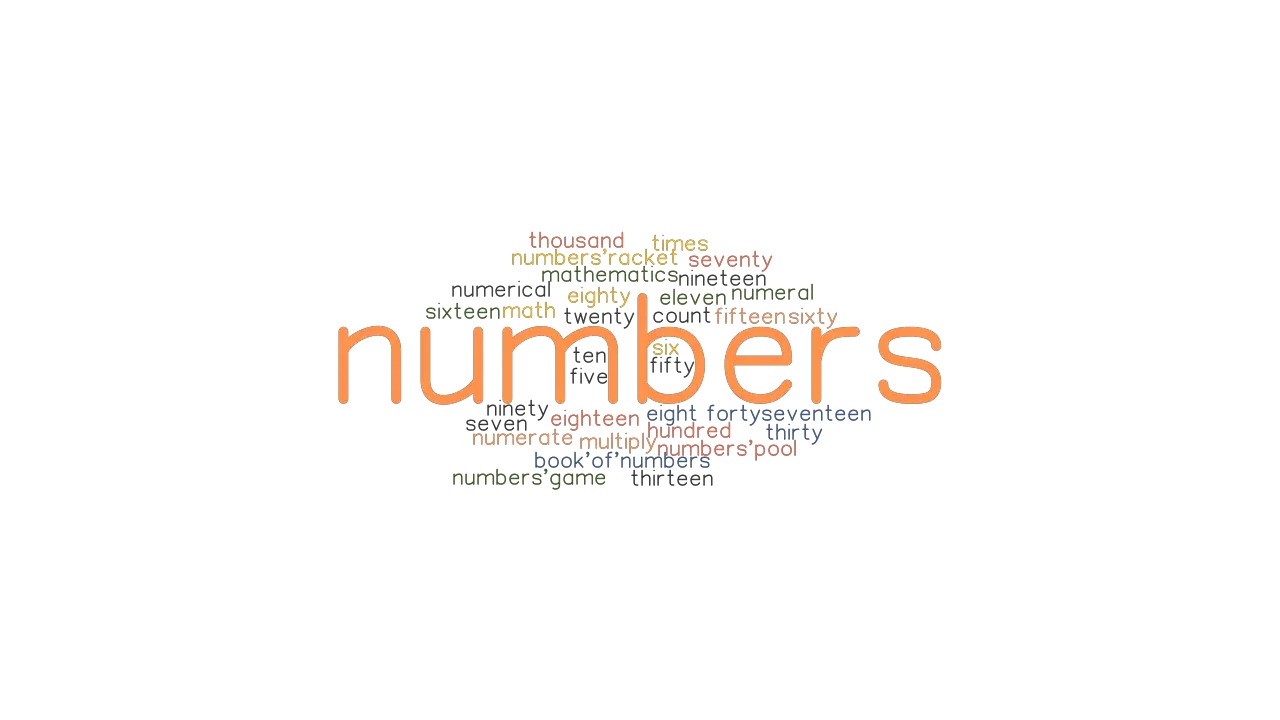 NUMBERS Synonyms And Related Words What Is Another Word For NUMBERS 