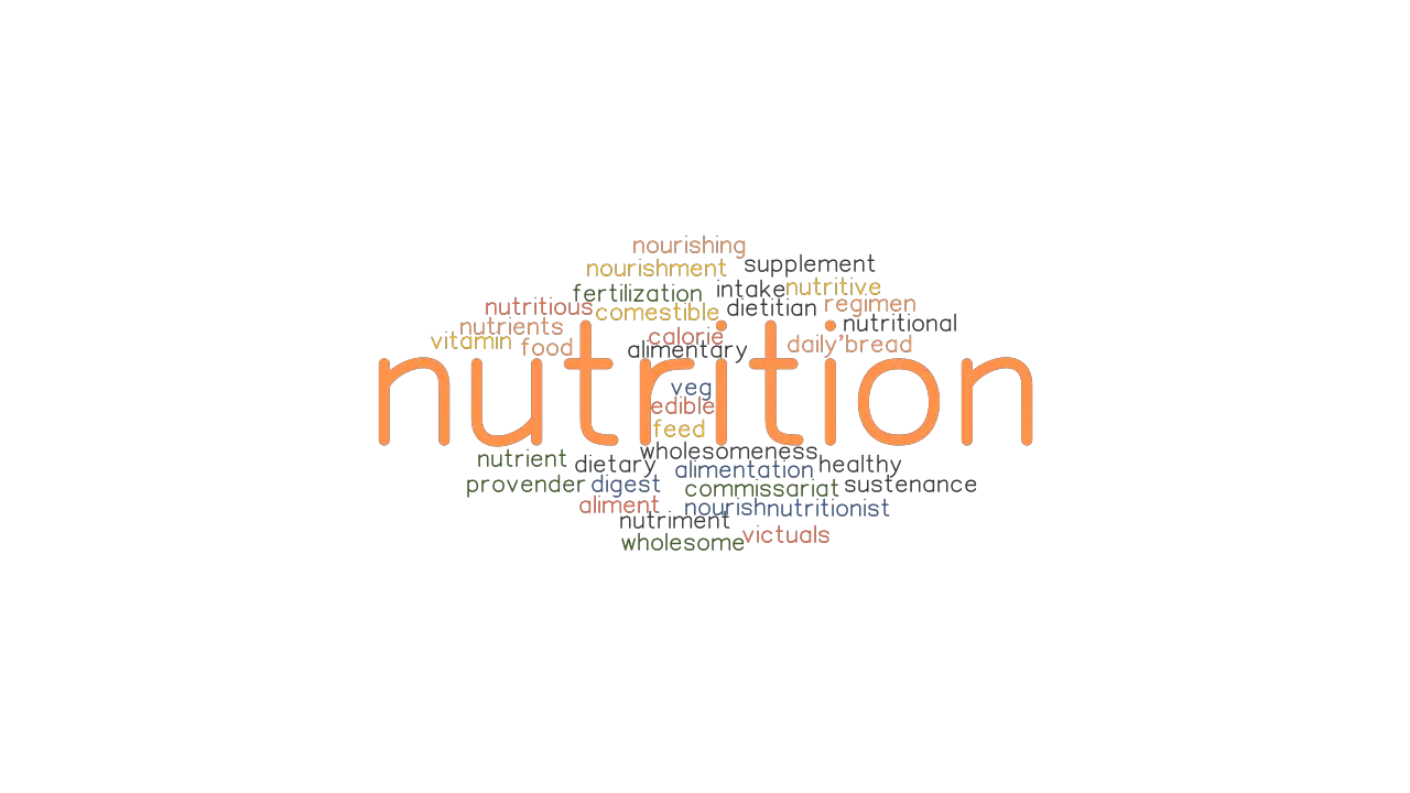 NUTRITION Synonyms And Related Words What Is Another Word For 