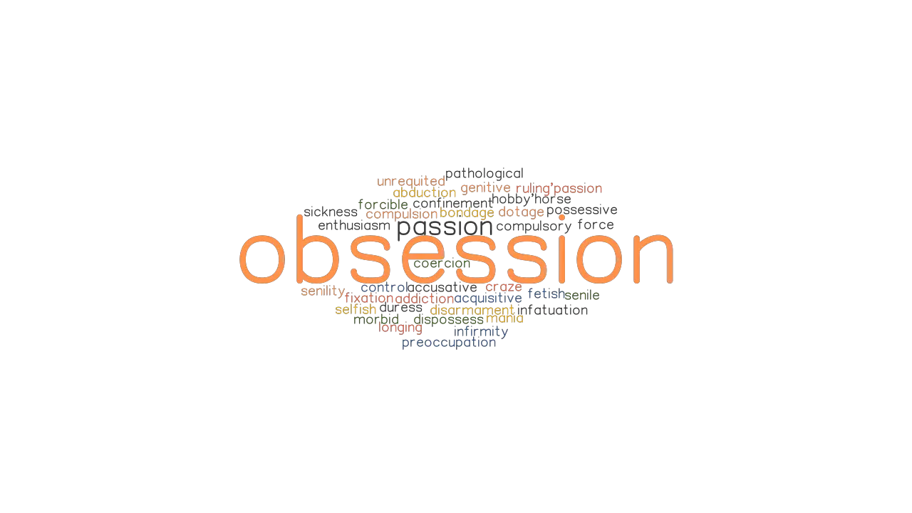 OBSESSION Synonyms And Related Words What Is Another Word For 