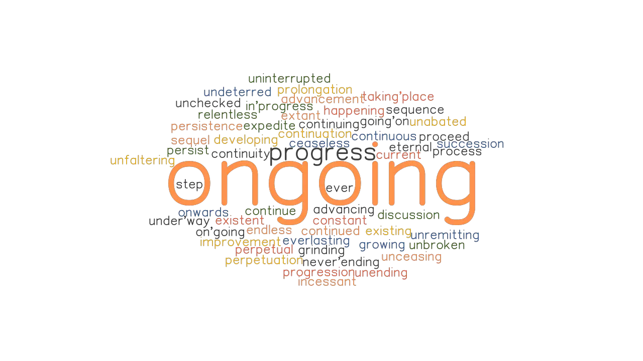 ONGOING Synonyms And Related Words What Is Another Word For ONGOING 