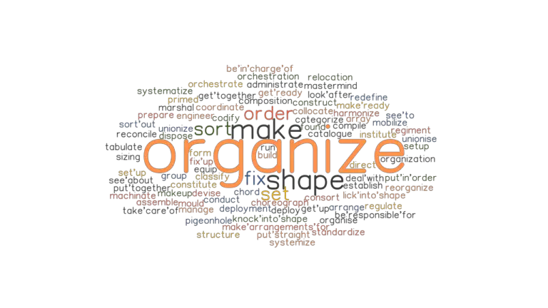 ORGANIZE Synonyms and Related - Organize 4fa4784a45b530a27bc28c400ffcddce1f89338e 768x432 