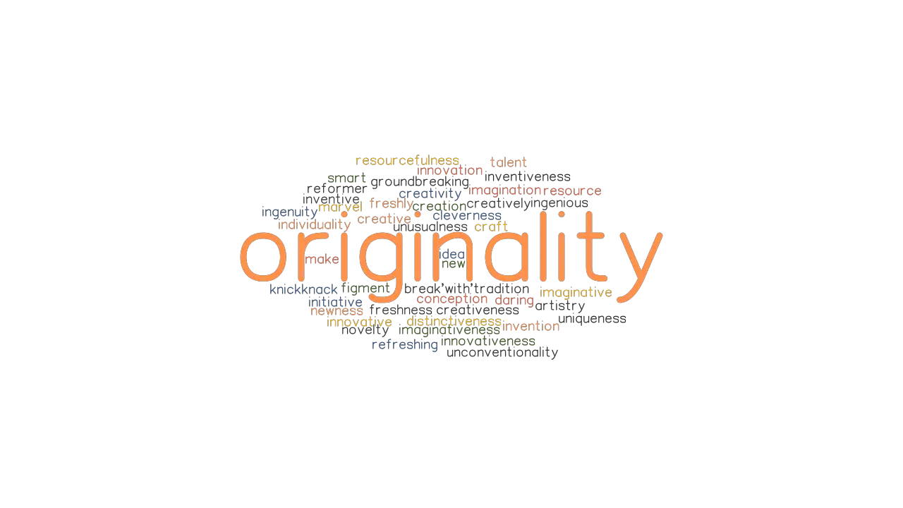 ORIGINALITY Synonyms And Related Words What Is Another Word For 