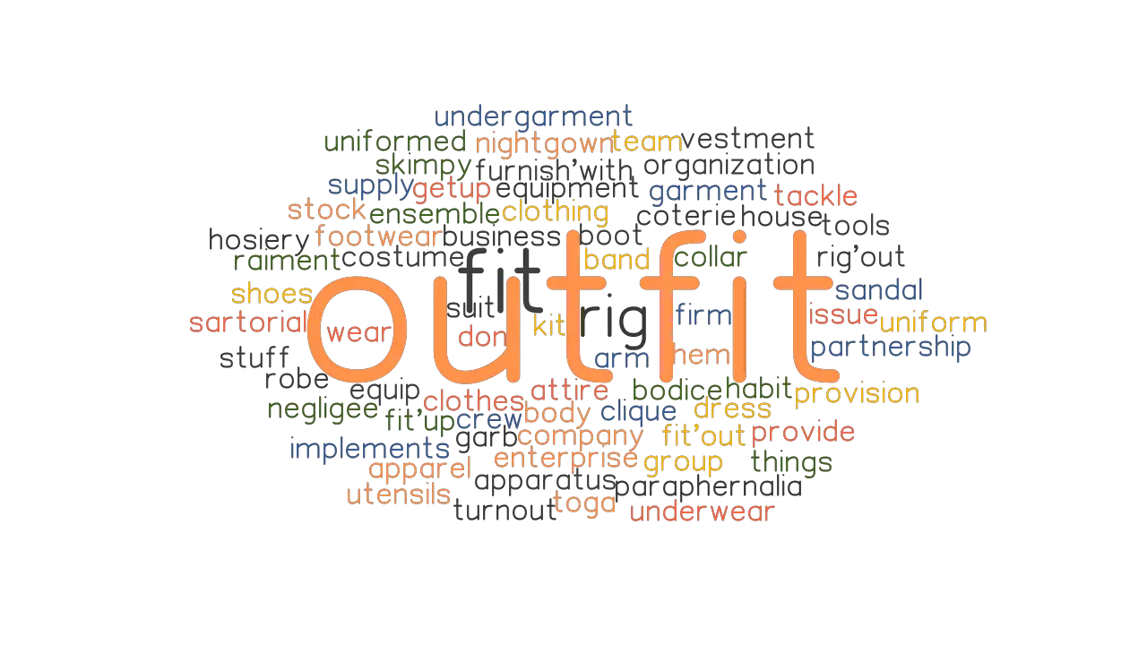 OUTFIT Synonyms And Related Words What Is Another Word For OUTFIT 