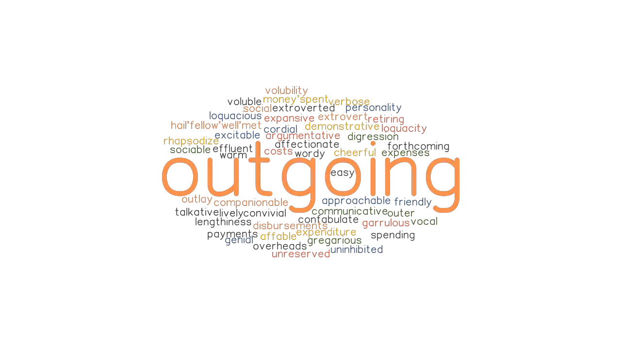 OUTGOING Synonyms And Related Words What Is Another Word For OUTGOING 