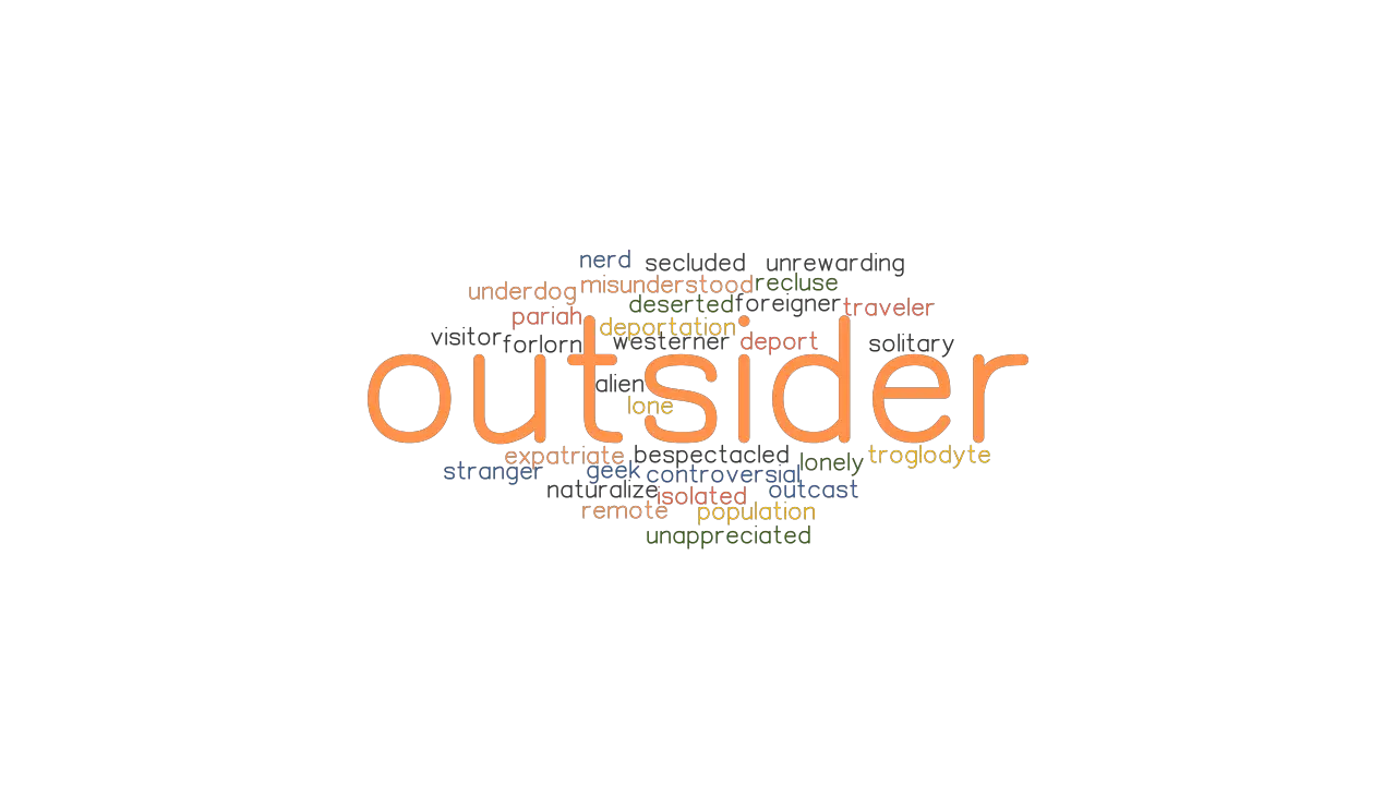 OUTSIDER Synonyms And Related Words What Is Another Word For OUTSIDER 