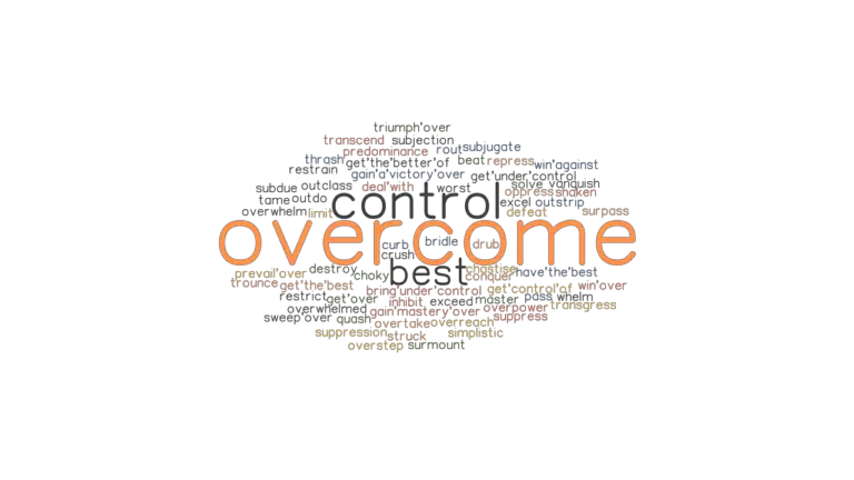 OVERCOME Synonyms And Related Words What Is Another Word For OVERCOME 