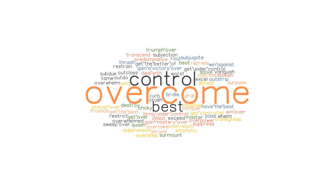 OVERCOME Synonyms And Related Words What Is Another Word For OVERCOME 