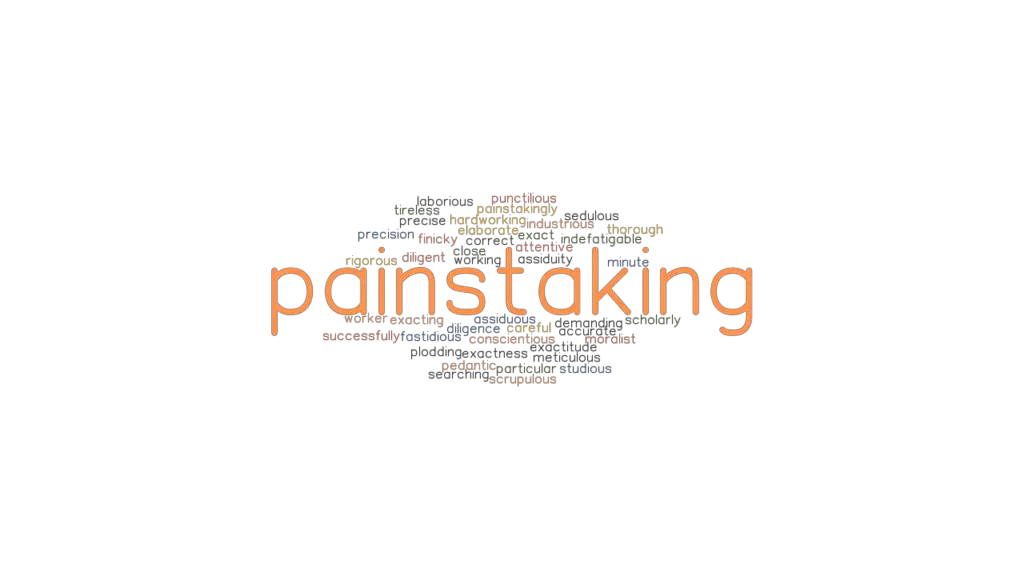 PAINSTAKING Synonyms And Related Words What Is Another Word For 