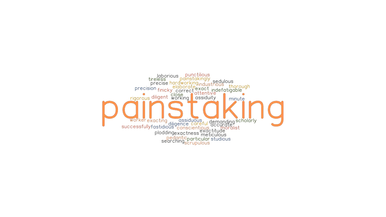 PAINSTAKING Synonyms And Related Words What Is Another Word For 