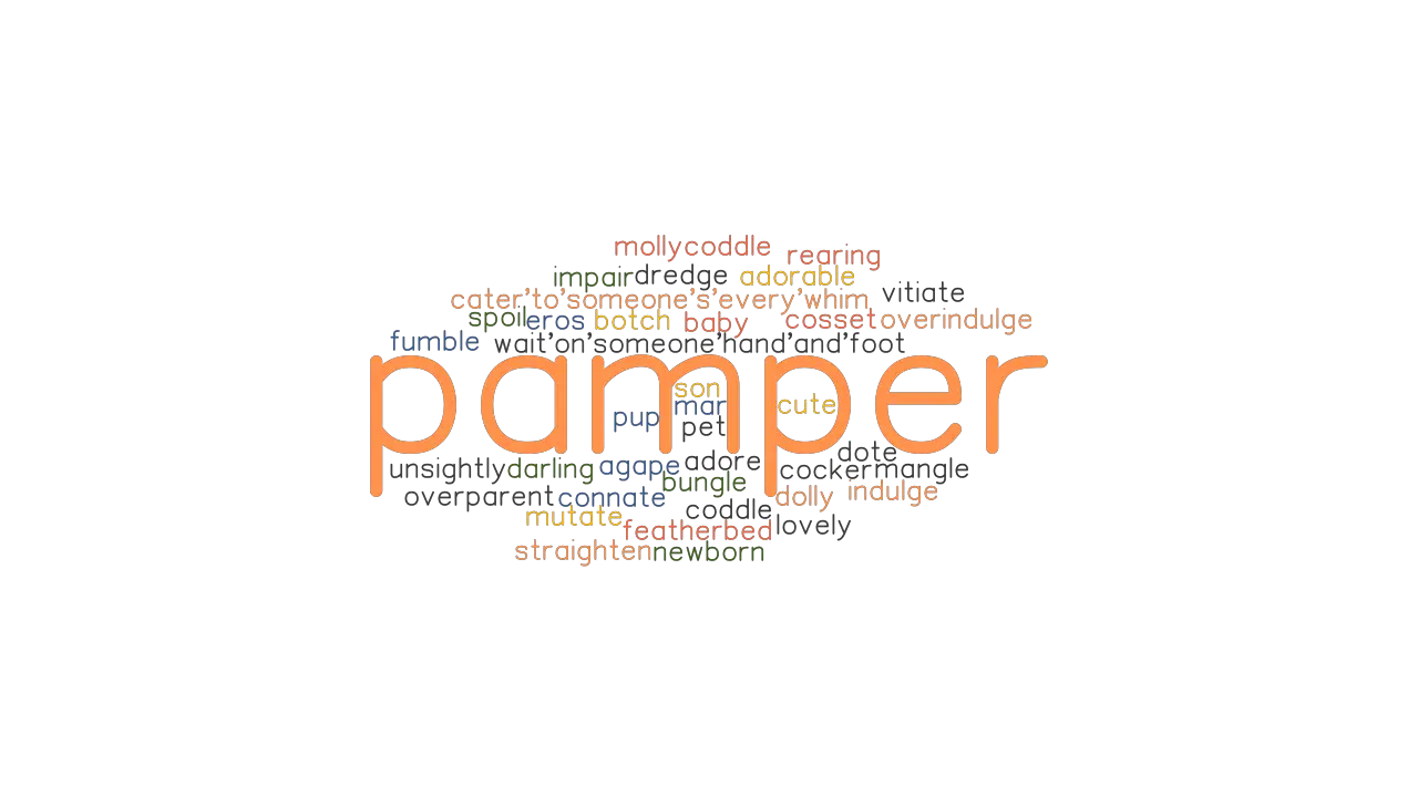 PAMPER Synonyms and Related Words. What is Another Word for PAMPER