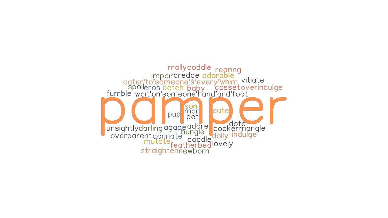 PAMPER Synonyms And Related Words What Is Another Word For PAMPER 