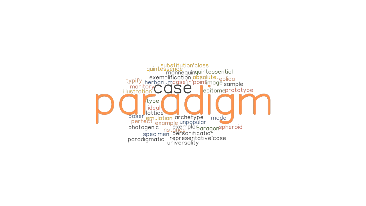 PARADIGM Synonyms And Related Words What Is Another Word For PARADIGM 