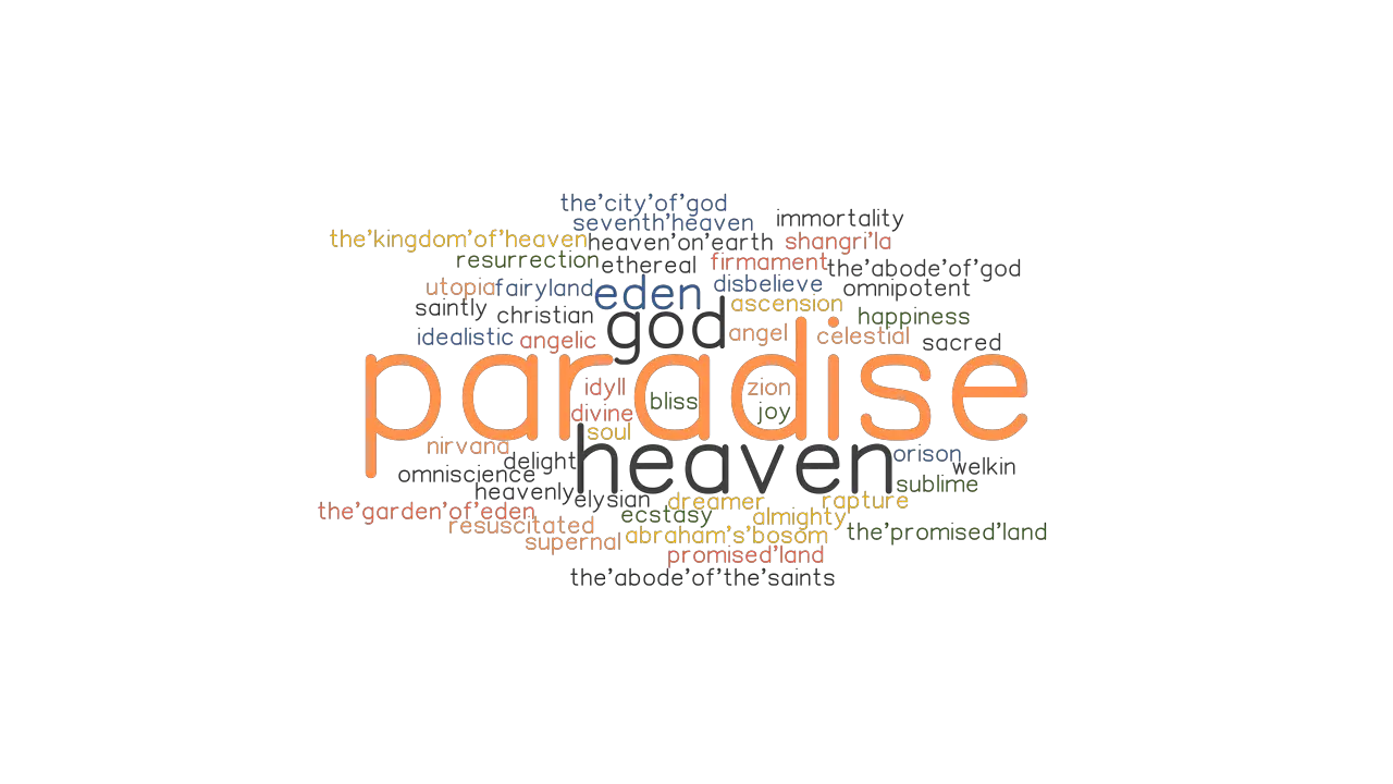 PARADISE Synonyms And Related Words What Is Another Word For PARADISE 