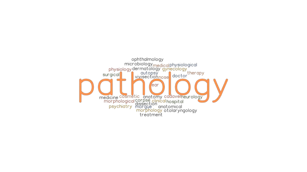 PATHOLOGY Synonyms And Related Words What Is Another Word For 