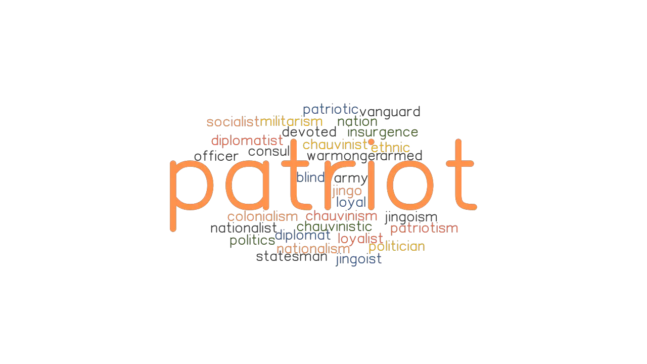 PATRIOT Synonyms And Related Words What Is Another Word For PATRIOT GrammarTOP