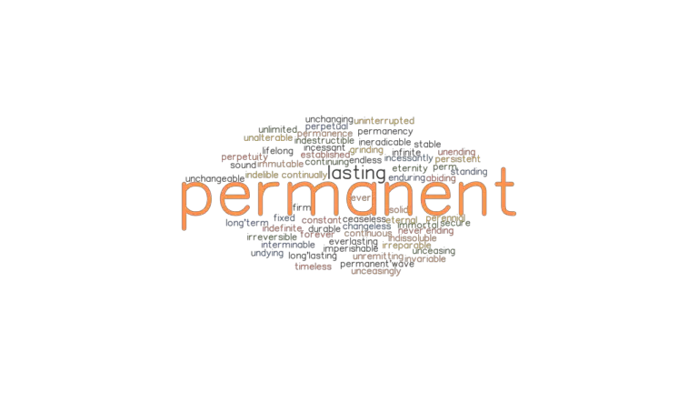 Non Permanent Meaning In English