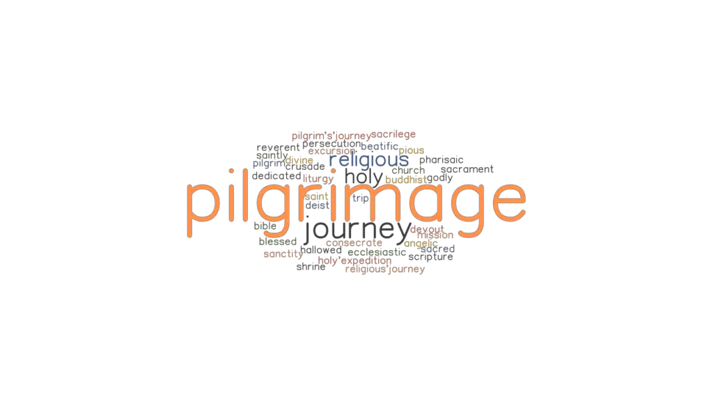 pilgrimage trip synonyms