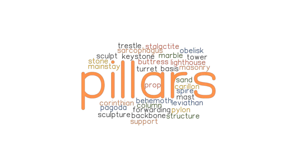 PILLARS Synonyms and Related Words. What is Another Word for PILLARS