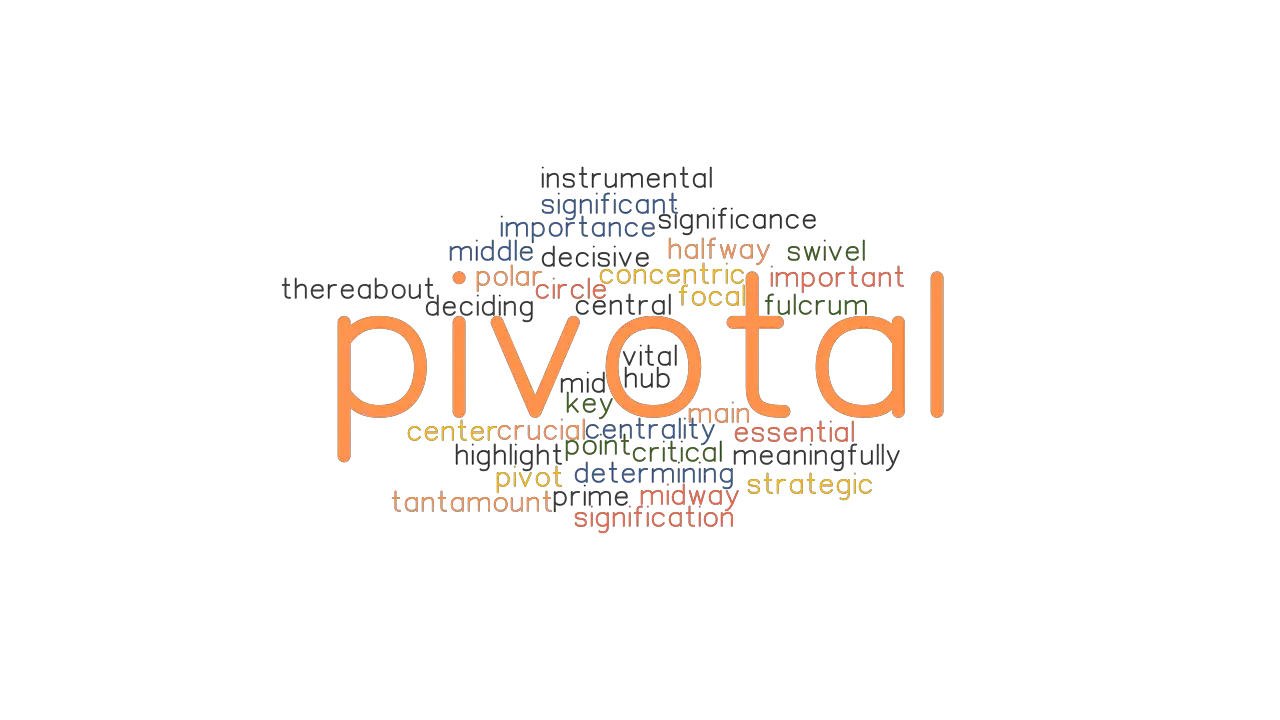 PIVOTAL Synonyms And Related Words What Is Another Word For PIVOTAL 