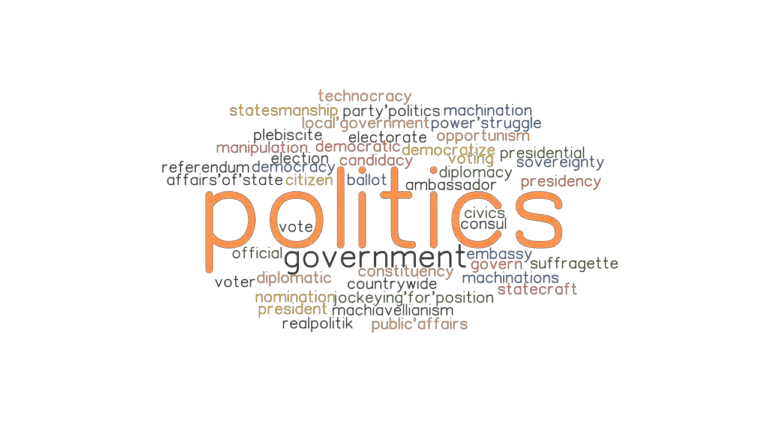 Politics: Synonyms And Related Words. What Is Another Word For Politics 