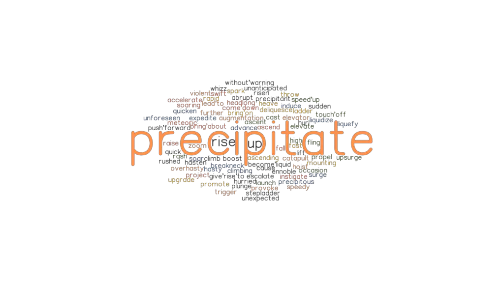 define precipitate noun