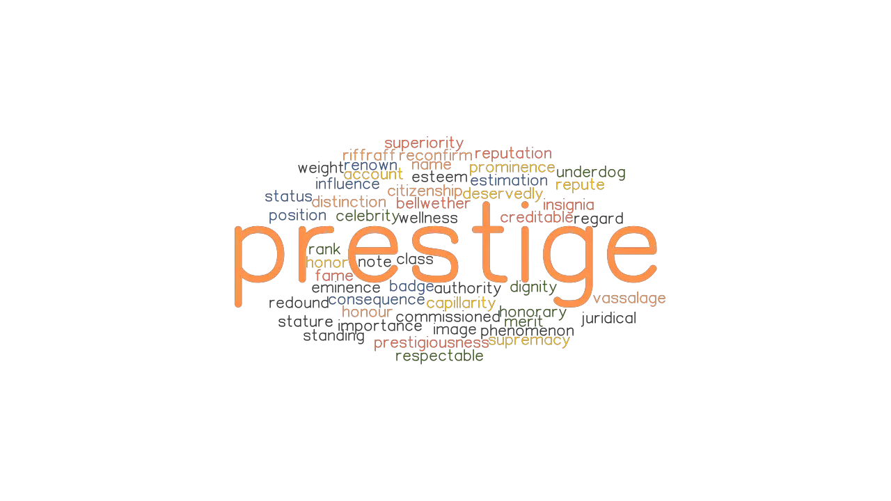 PRESTIGE Synonyms And Related Words What Is Another Word For PRESTIGE 