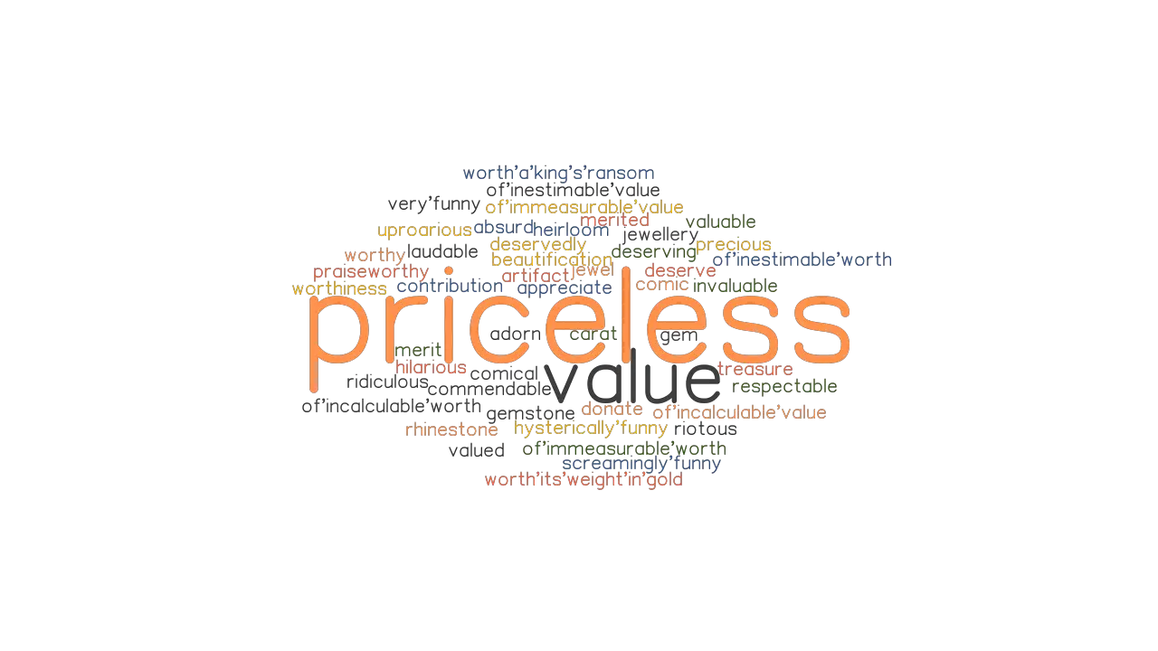 PRICELESS: Synonyms and Related Words. What is Another Word for PRICELESS?  