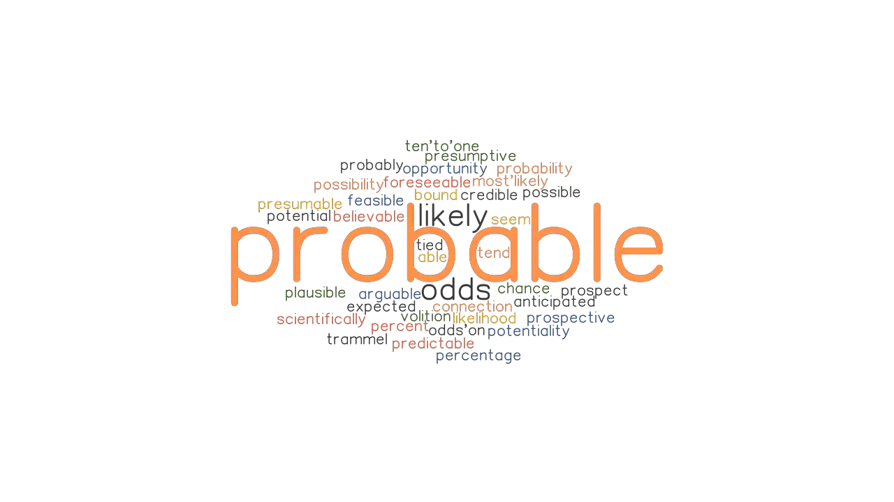 PROBABLE Synonyms And Related Words What Is Another Word For PROBABLE 