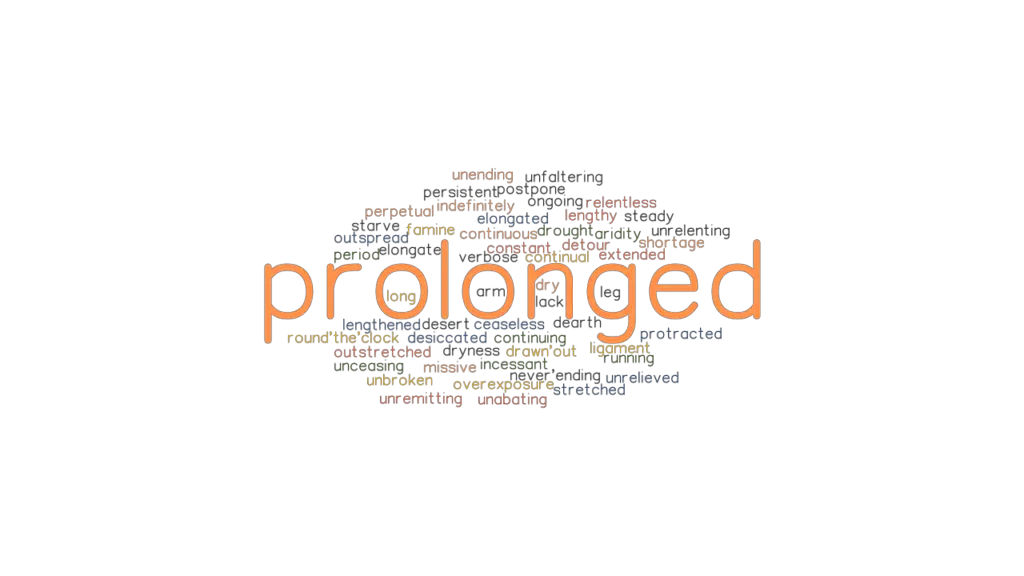 PROLONGED Synonyms and Related Words. What is Another Word for