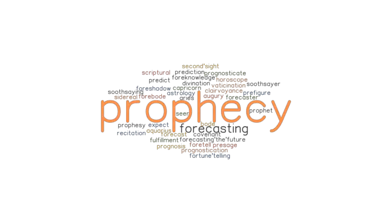 PROPHECY: Synonyms and Related Words What is Another Word for PROPHECY
