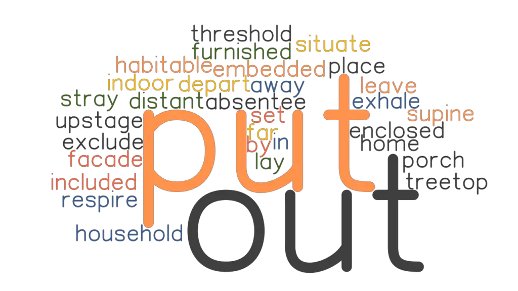 PUT OUT Synonyms And Related Words What Is Another Word For PUT OUT 