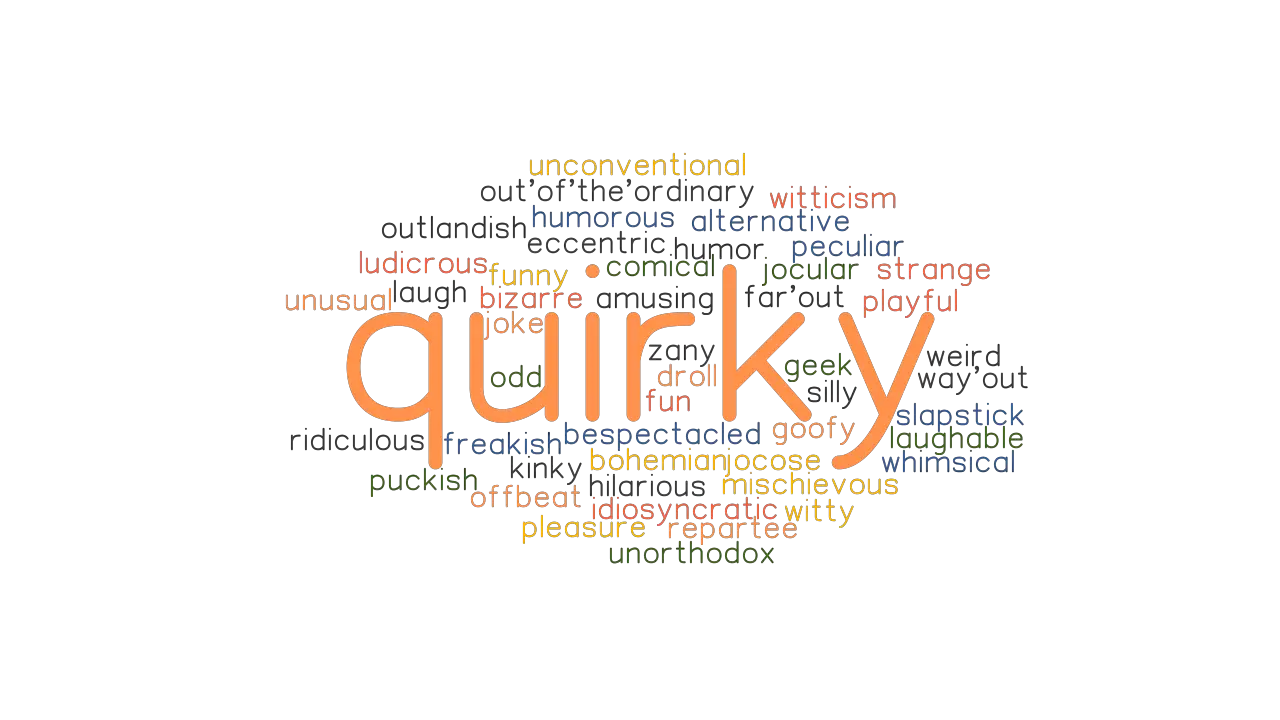 QUIRKY Synonyms And Related Words What Is Another Word For QUIRKY 