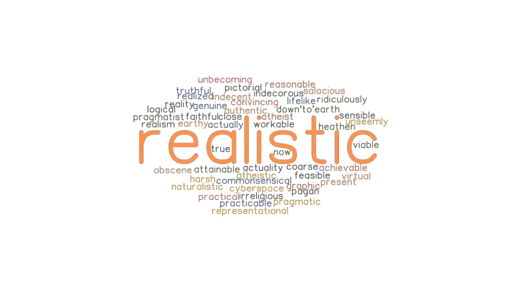 REALISTIC Synonyms and Related Words. What is Another Word for