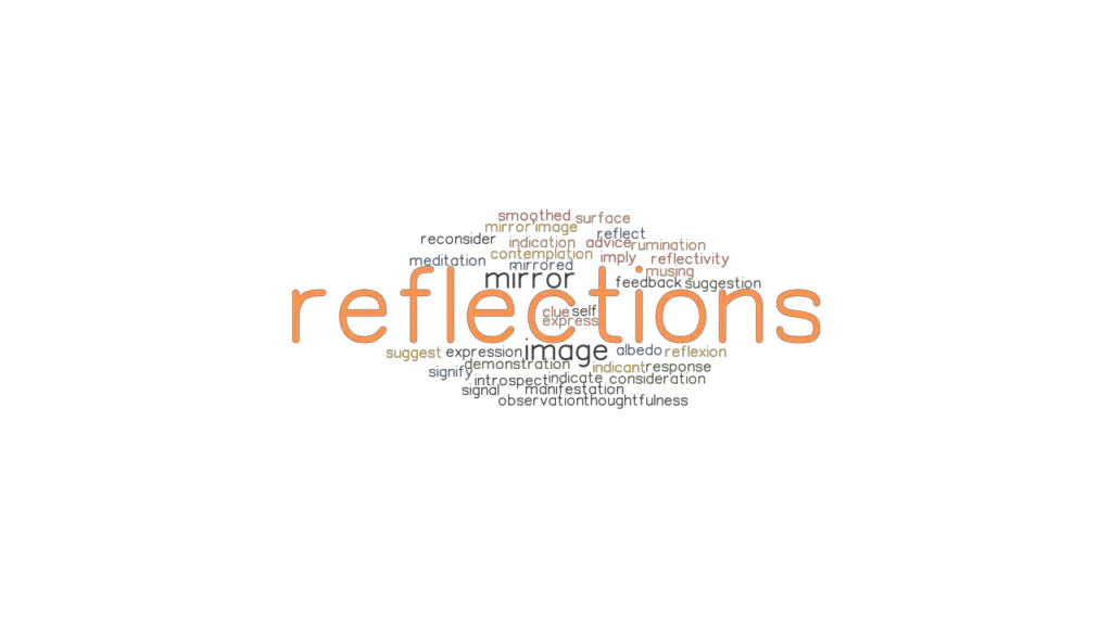 reflect deeper synonym